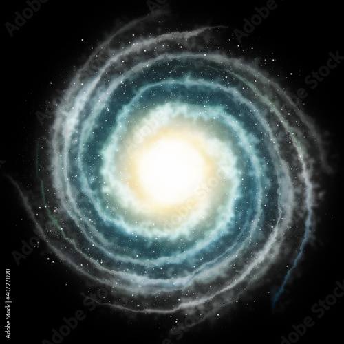 Fototapeta Naklejka Na Ścianę i Meble -  Spiral galaxy