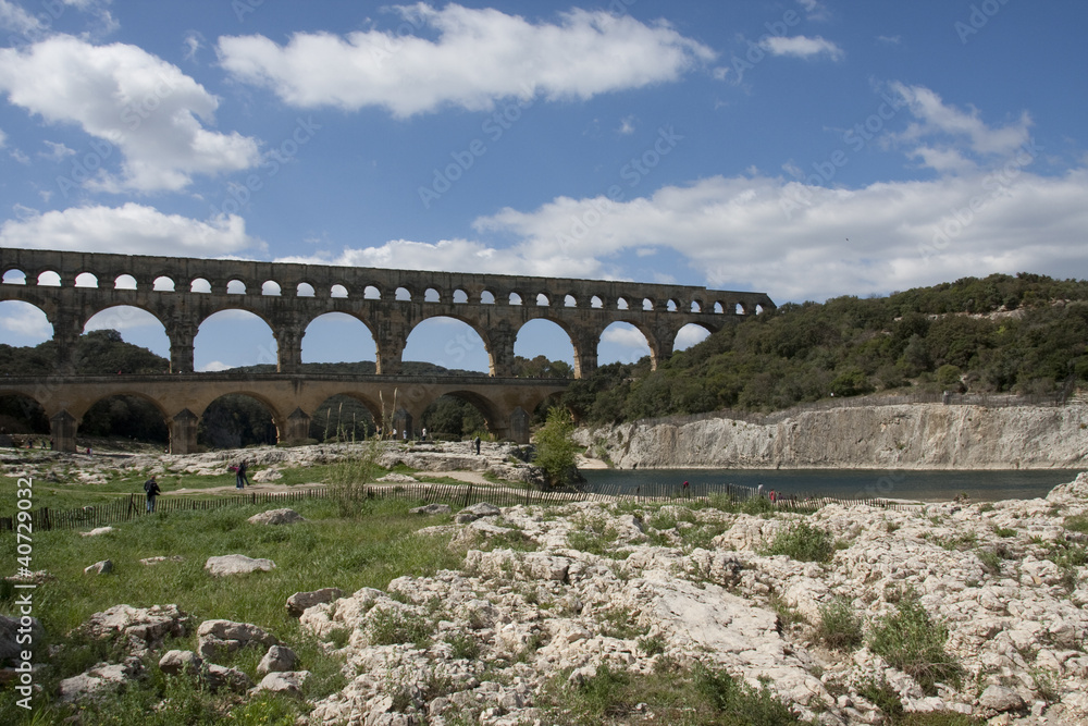 Aquadukt - Pont du Gard