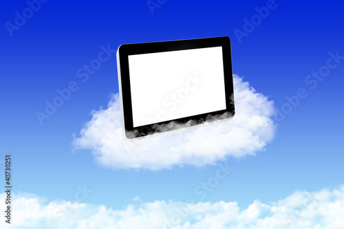 Touch screen device on cloud