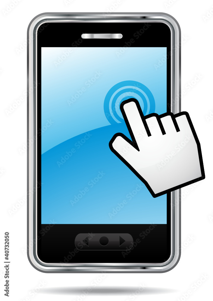 Touch screen smarthpone. Touch screen smarthpone.