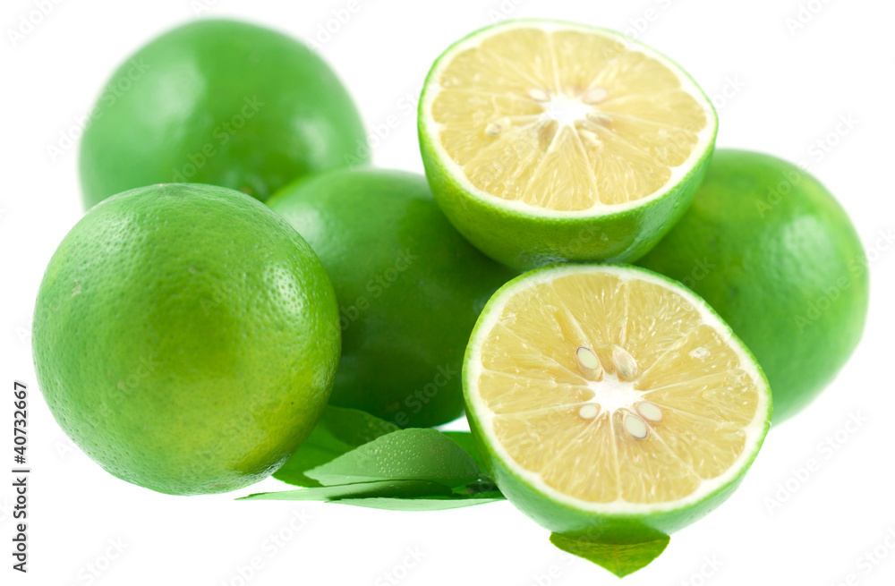citrons verts biologiques