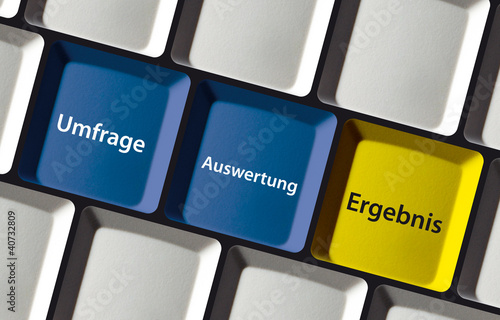 Umfrage - Auswertung - Ergebnis photo