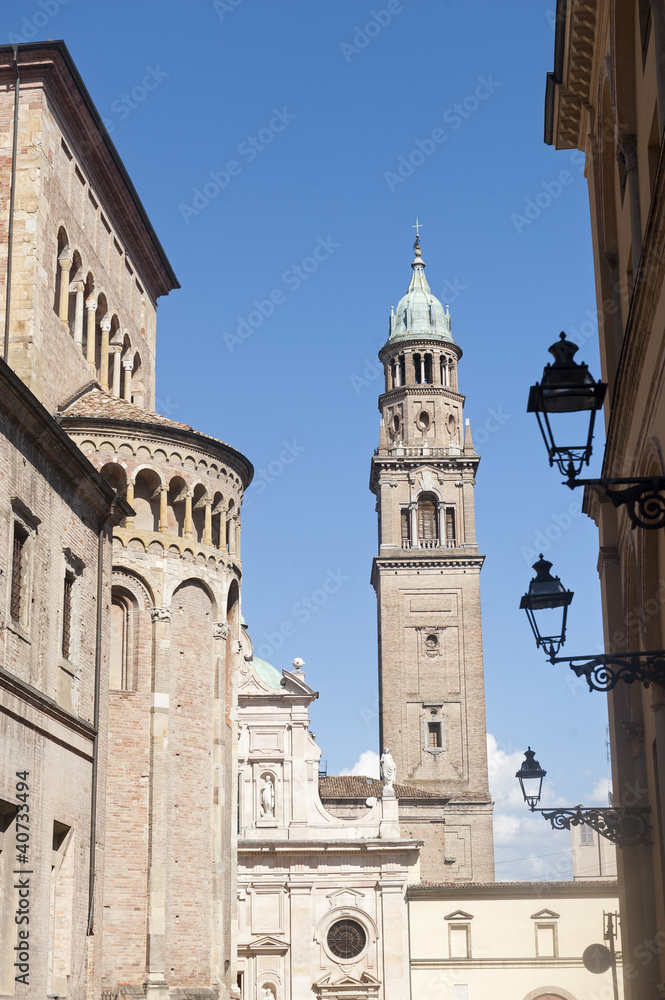Duomo and San Giovanni Evangelista in Parma