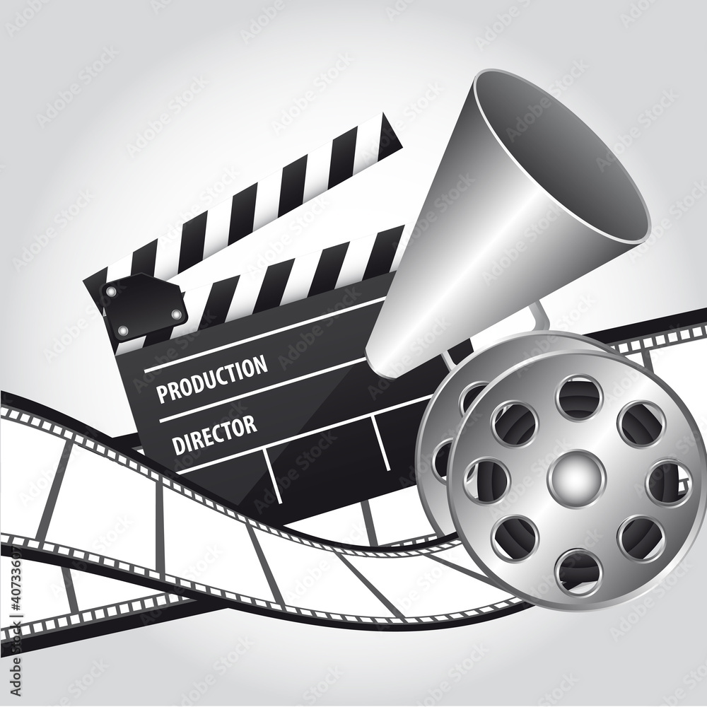 Fototapeta premium cinema vector