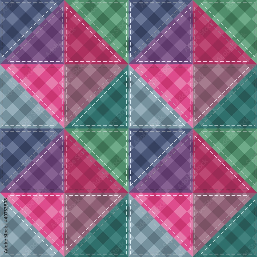 patchwork background with decor elements patchwork background with decor elements