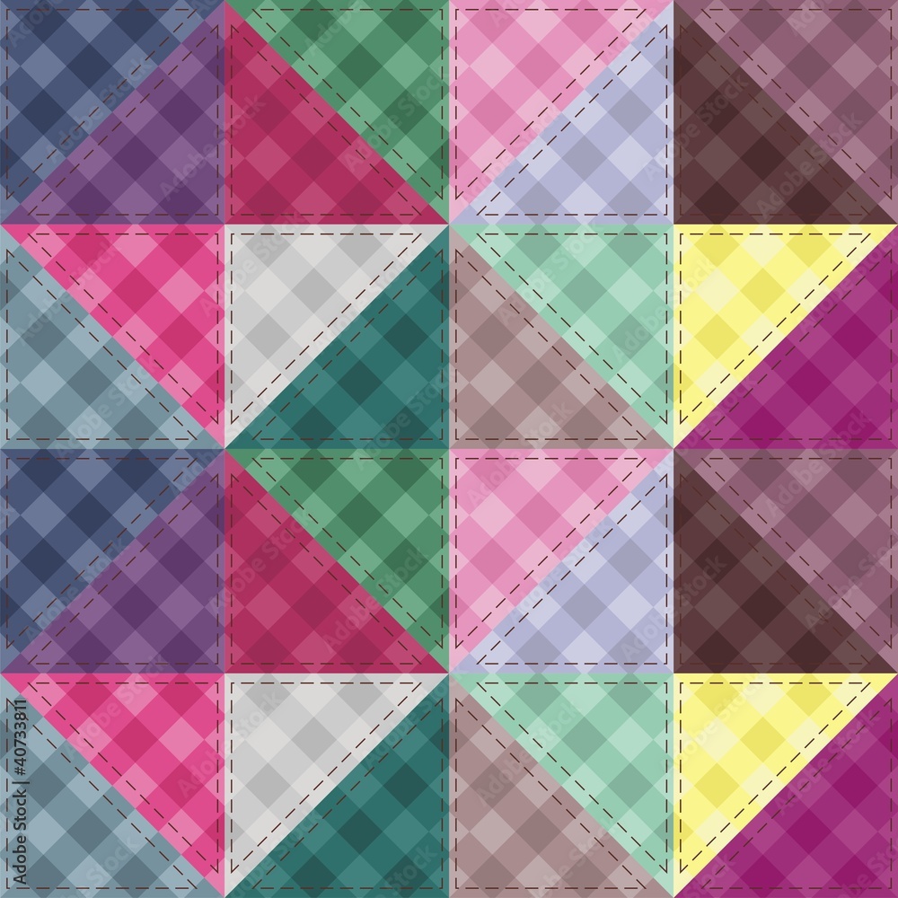 patchwork background with decor elements patchwork background with decor elements