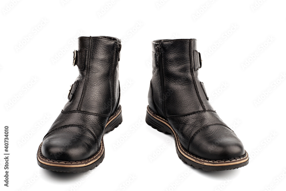 leathers boots