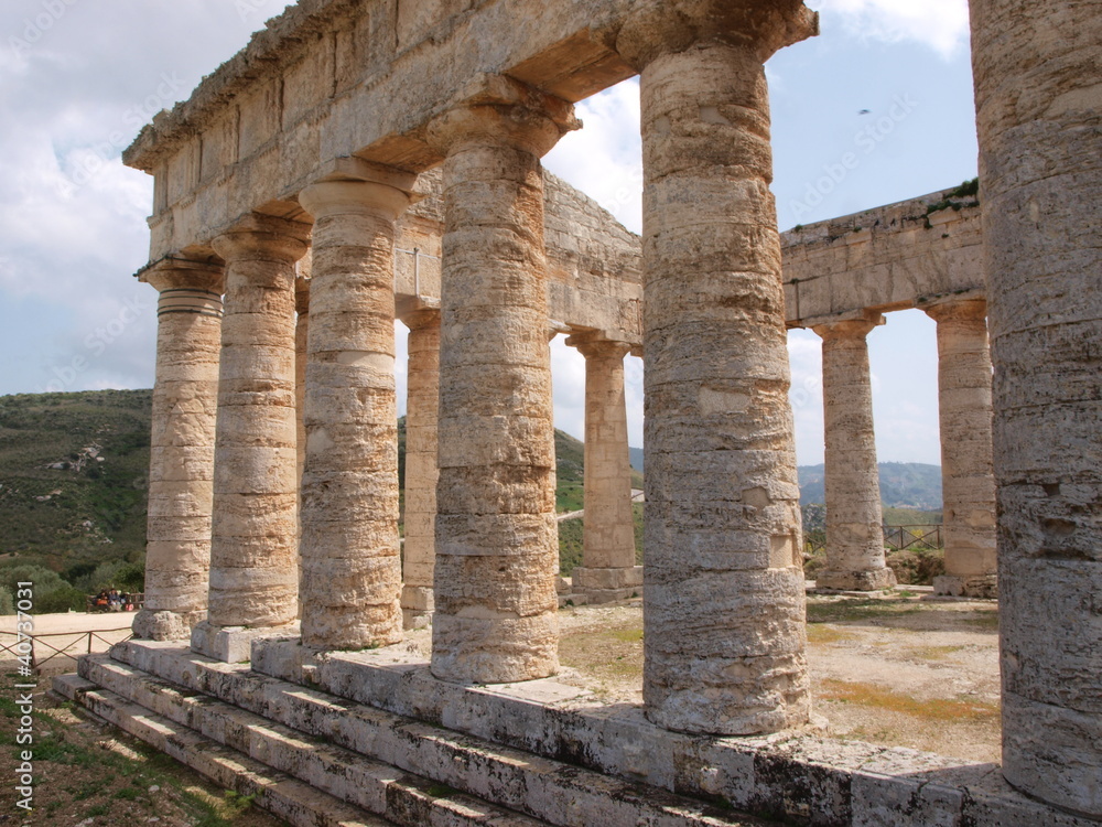Tempel von Segesta in Sizilien