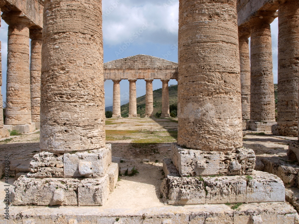 Tempel von Segesta in sizilien Tempel von Segesta in sizilien