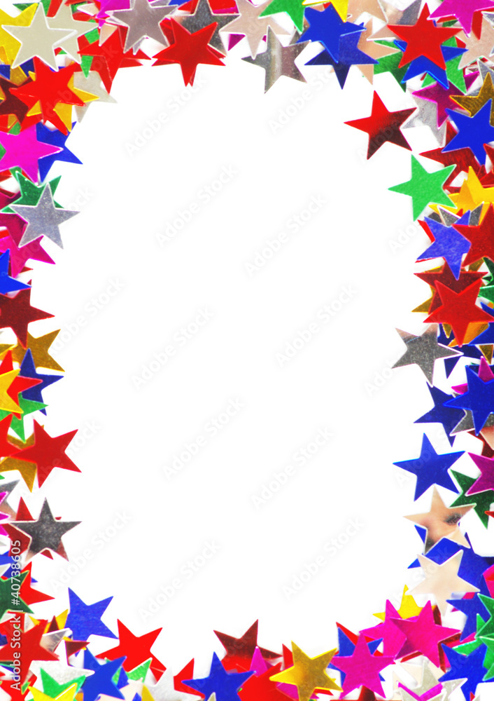 Star confetti Star confetti