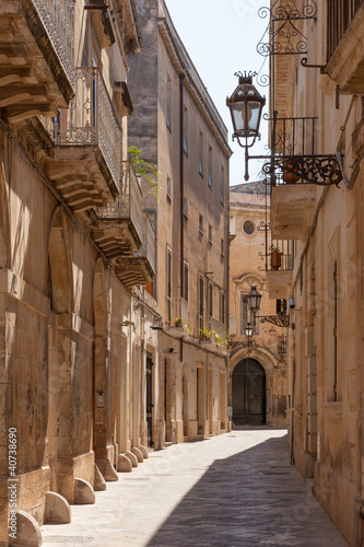 Centro storico di Lecce  Puglia  Italia