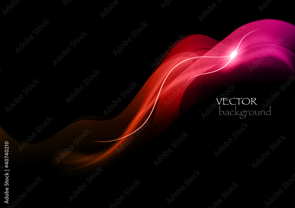 Obraz premium red abstract smoke