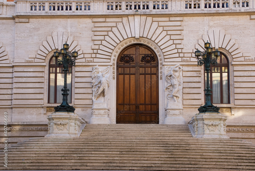 Rome Ghigi Palace entrance