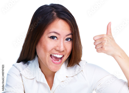 Wallpaper Mural Happy business woman. Torontodigital.ca