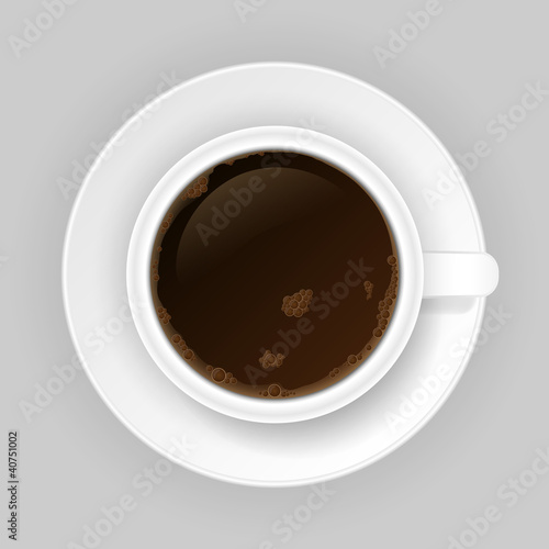 Coffe cap. Vector illustration.