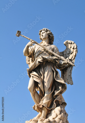 Angel statue at Sant Angelo castle, Rome