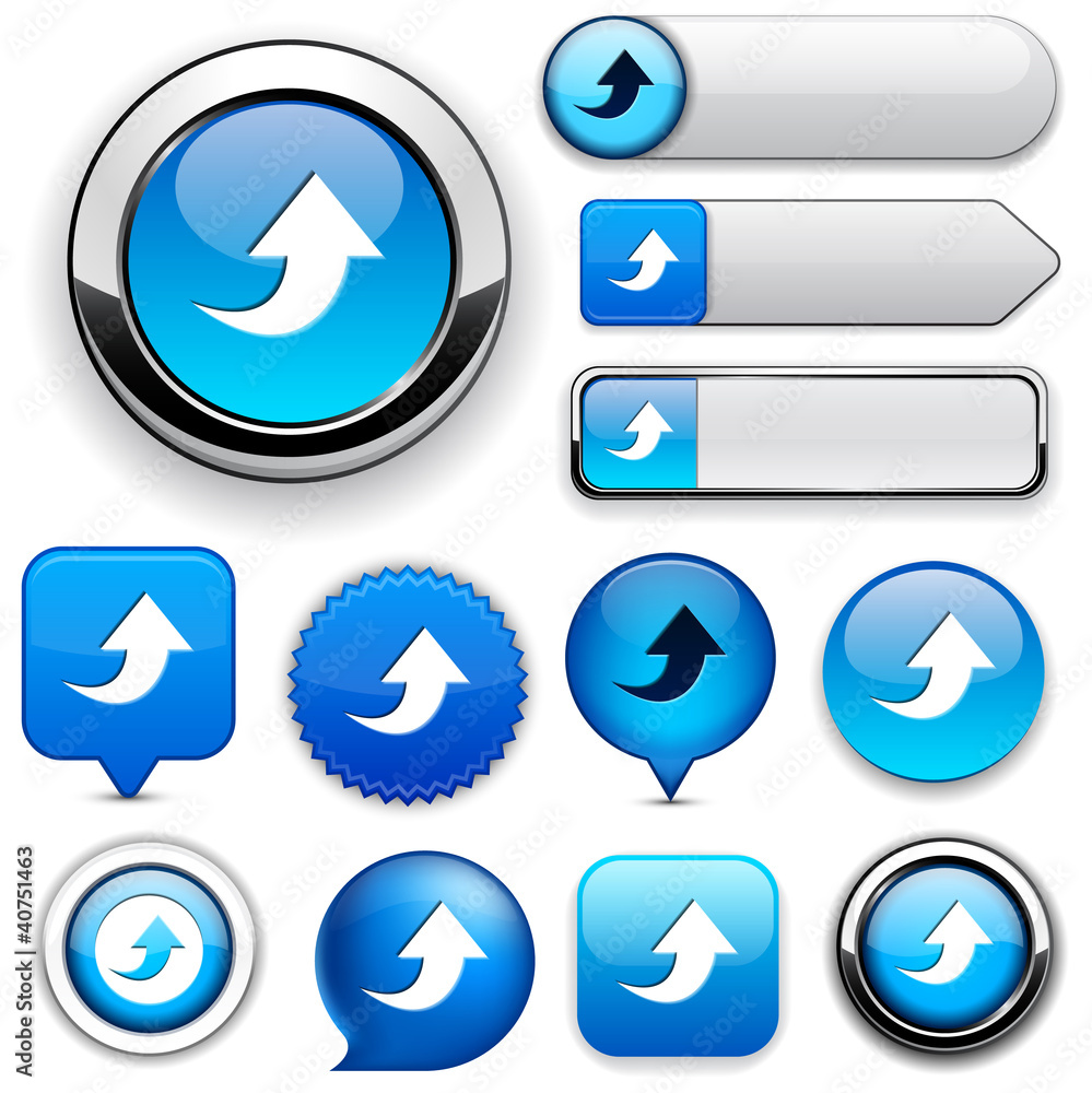 Upload high-detailed web button collection. Upload high-detailed web button collection.