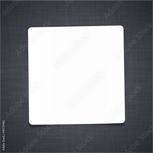 Blank white paper sheet.