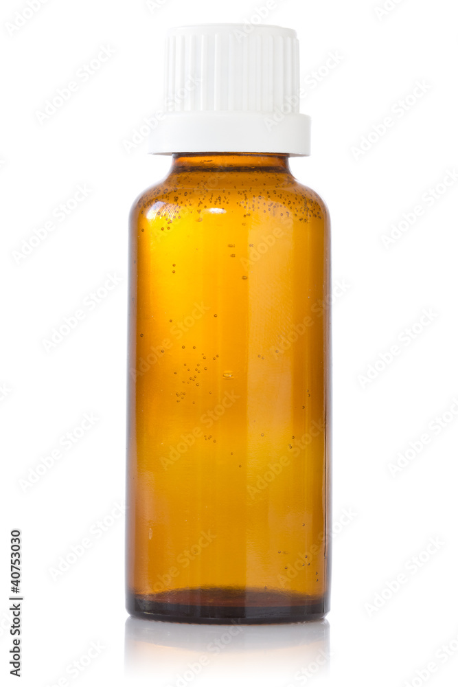 Bottle of syrup medication Bottle of syrup medication