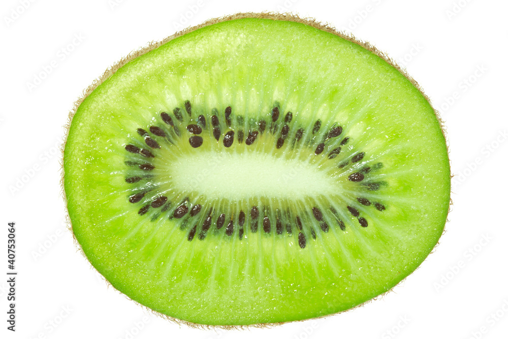 kiwi slice isolated on white background kiwi slice isolated on white background