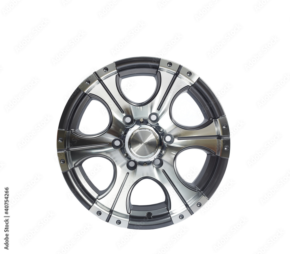 Front Chrome steel wheel