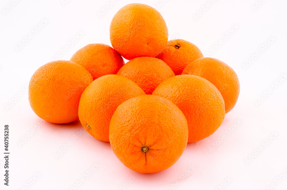 Oranges isolated Oranges isolated