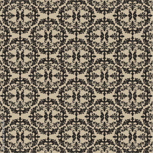 fond abstrait baroque