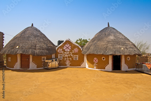 modern indian village