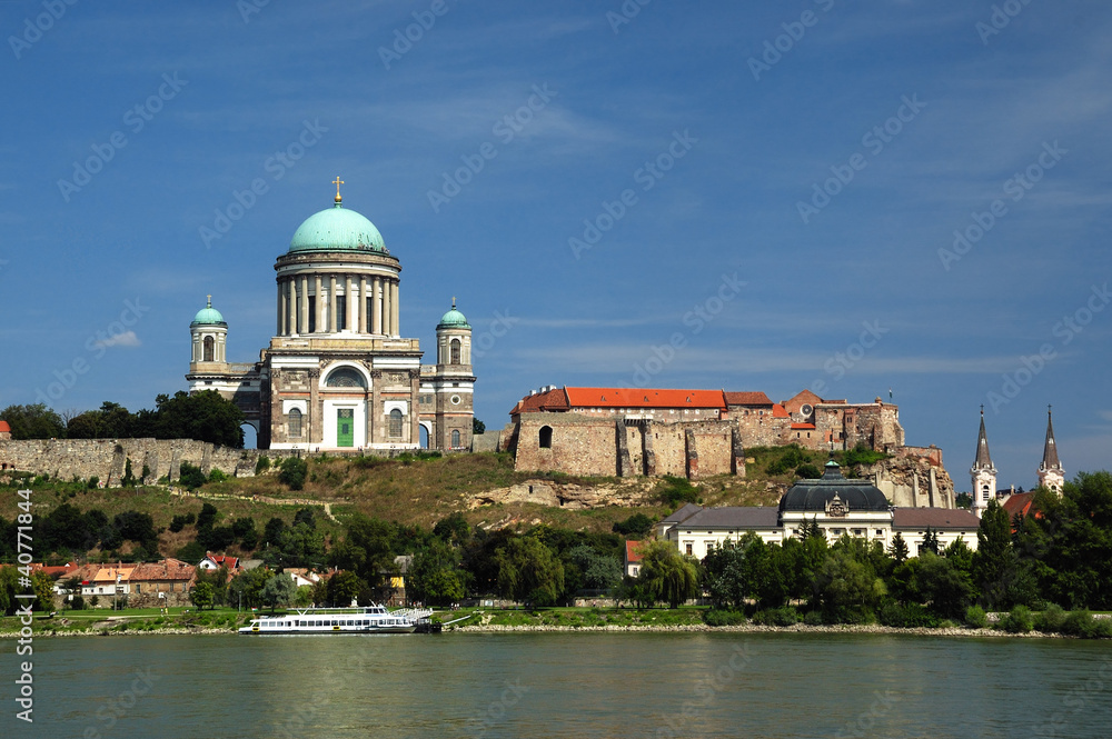 Beautiful basilica Esztergom, Hungary