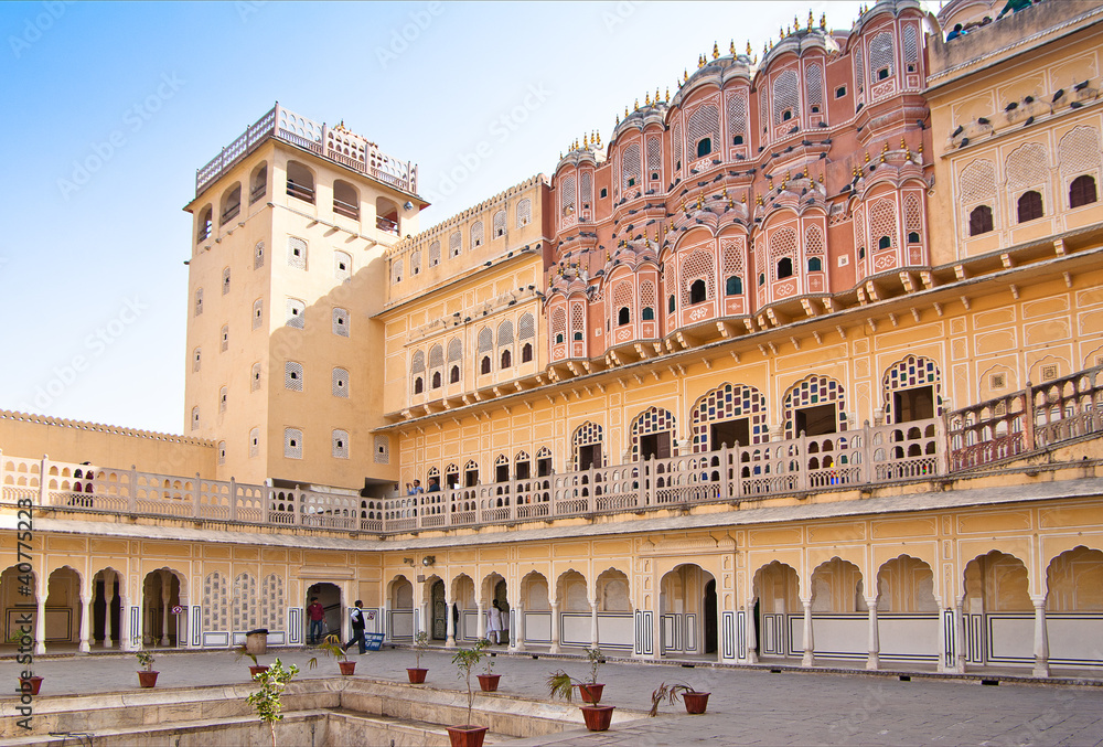 Hawa Mahal is a palace in Jaipur
