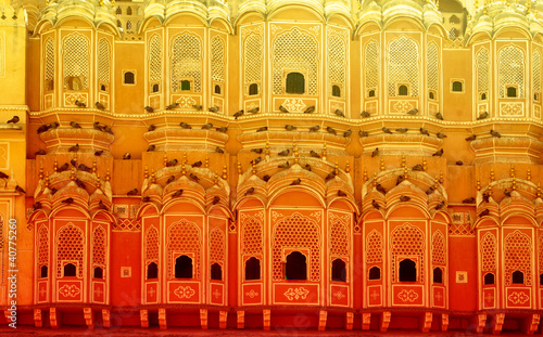 Hawa Mahal palce in Jaipur photo