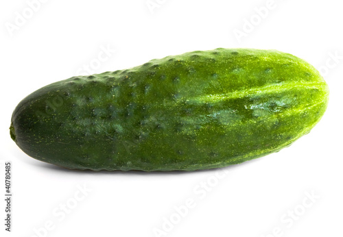 Cucumber on a white background