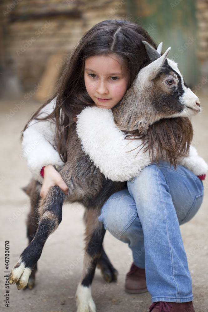 my baby goat