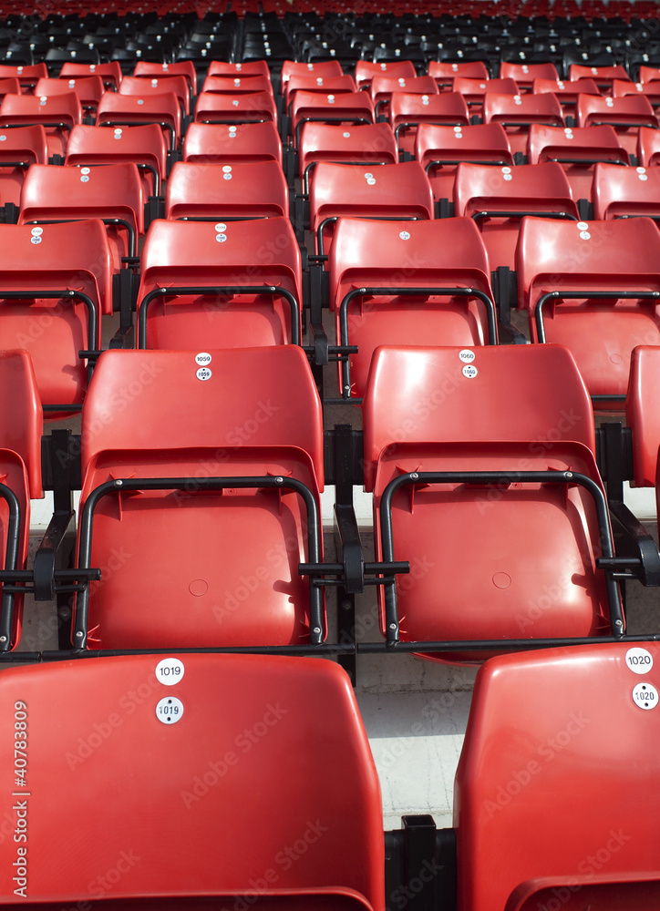 Obraz premium Spectators seats