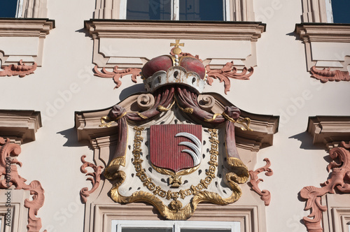 Architectural detail, Prague,Czech republich photo