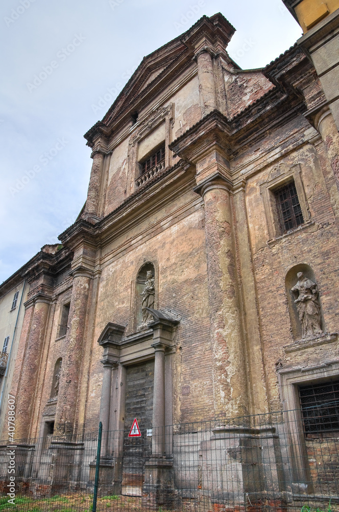 S. Maria del Carmine church. Piacenza. Emilia-Romagna. Italy.