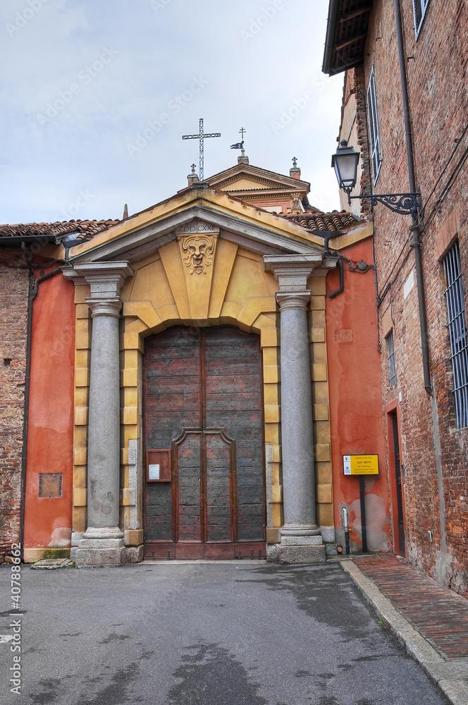 St. Sisto church. Piacenza. Emilia-Romagna. Italy.