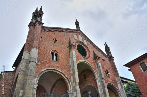St. Eufemia church. Piacenza. Emilia-Romagna. Italy.