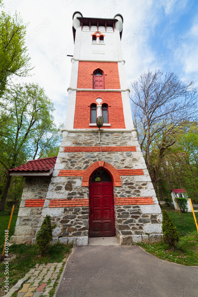 Fototapeta premium Ancient control tower