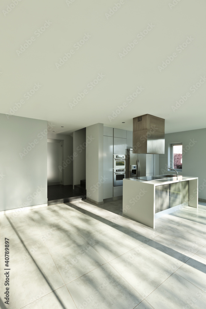 beautiful modern house, view of the kitchen beautiful modern house, view of the kitchen