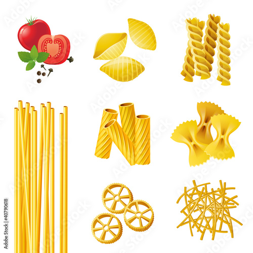 different pasta types