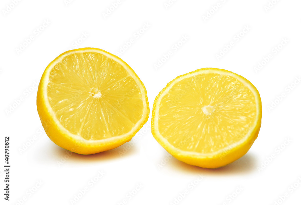 Zitronenhälften Zitronenhälften