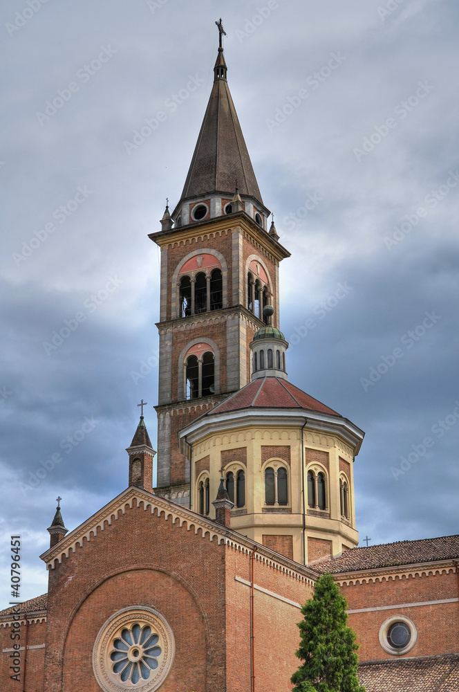 Fototapeta premium Church of Corpus Domini. Piacenza. Emilia-Romagna. Italy.