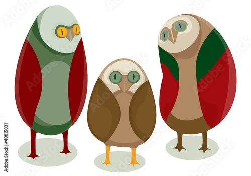 Owl Family
