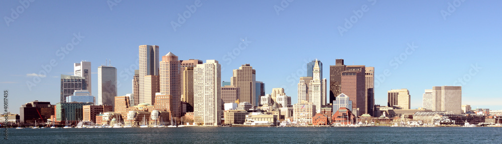 Boston Harbor Panorama
