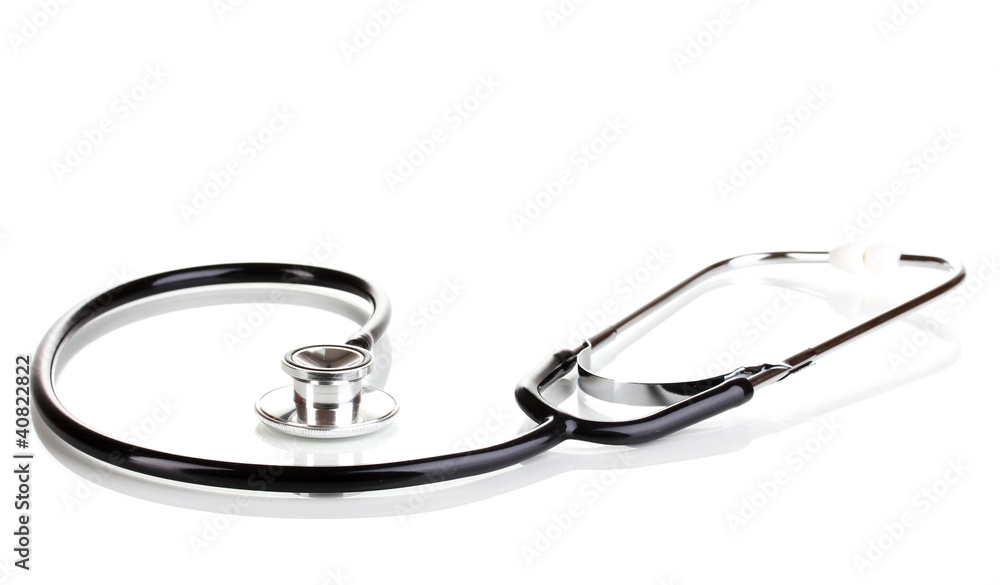 Medical stethoscope isolated on white Medical stethoscope isolated on white