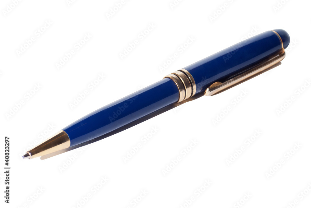 Ballpoint Pen Isolated on White With a Clipping Path Ballpoint Pen Isolated on White With a Clipping Path