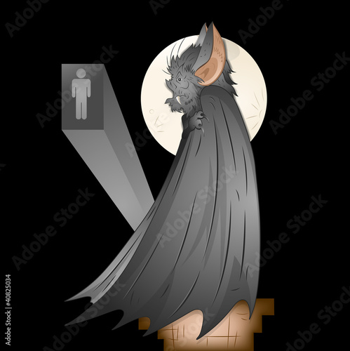 Vampire Bat Vector photo