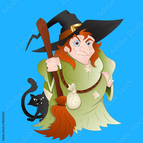Witch Vector