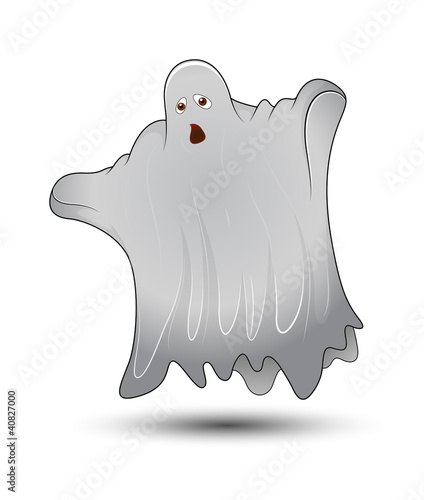 Scary Ghost Vector